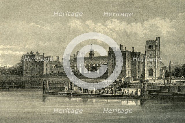 'Lambeth Palace', (c1878). Creator: Unknown.