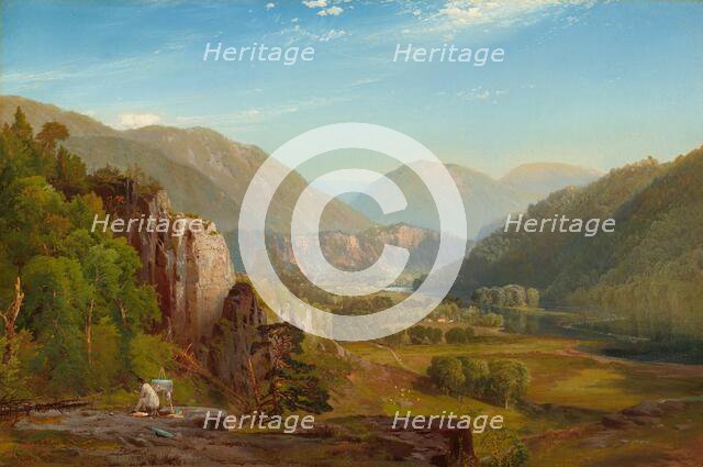 The Juniata, Evening, 1864. Creator: Thomas Moran.