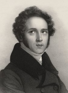 Portrait of the composer Vincenzo Bellini (1801-1835).