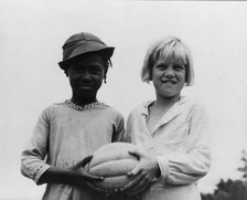 Children at Hill House, Mississippi, 1936. Creator: Dorothea Lange.