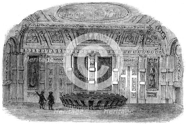 The Council Chamber at The Hague, Netherlands, 19th century. Artist: Unknown