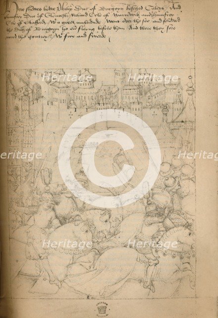 'Before Calais', 1903. Artist: Unknown.