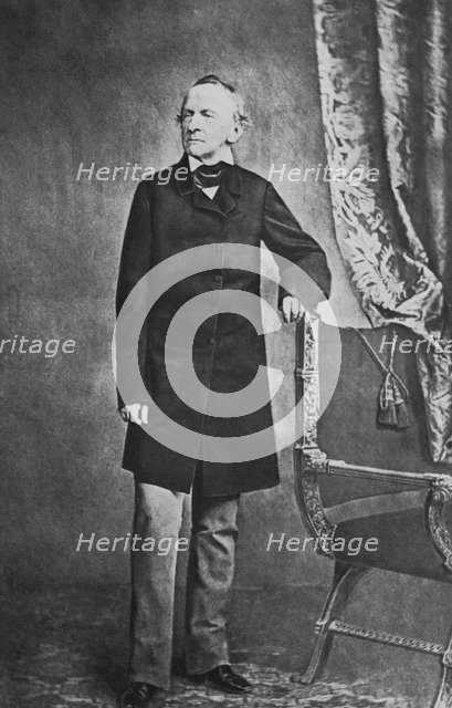 King Ludwig I of Bavaria, 1862. Artist: Joseph Albert