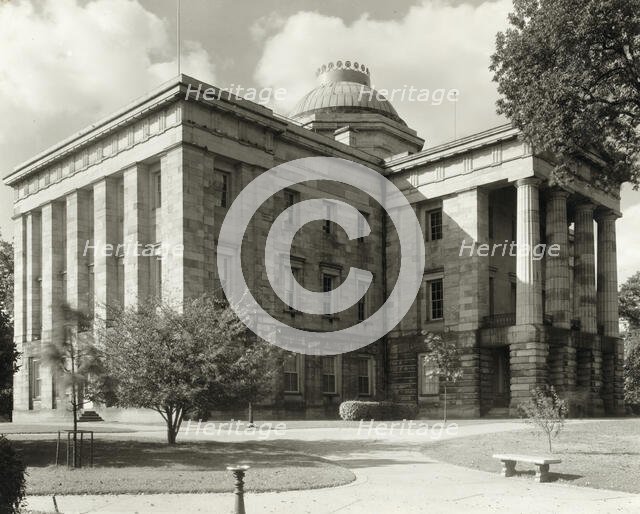 State Capitol, Raleigh, Wake County, North Carolina, 1938. Creator: Frances Benjamin Johnston.