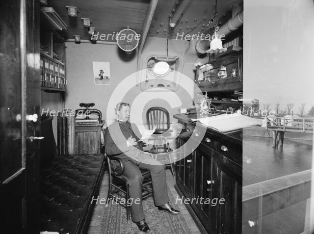 U.S.S. Brooklyn, pay clerk Ramsey, between 1896 and 1899. Creator: Unknown.