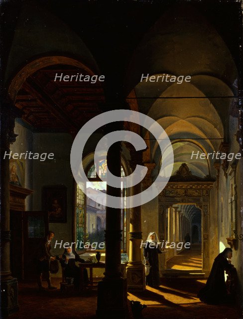 Interior of a Convent, 1832.