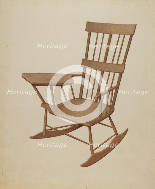 Rocking Chair, 1942. Creator: Josephine Miller.