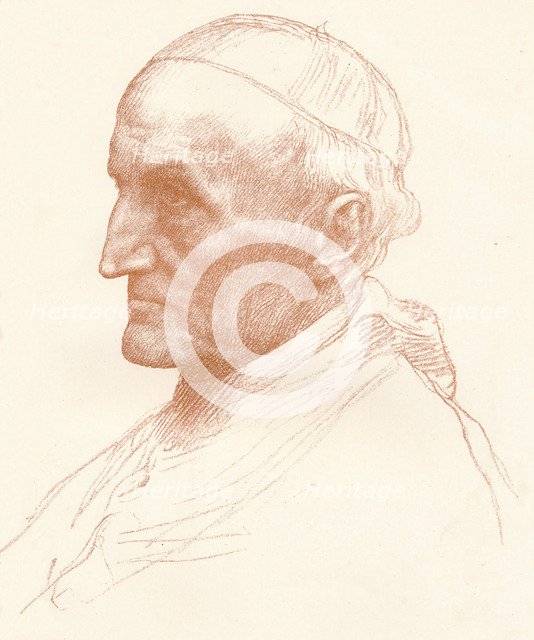 Cardinal Manning, ,c1857-1903, (c1903).  Artist: Alphonse Legros