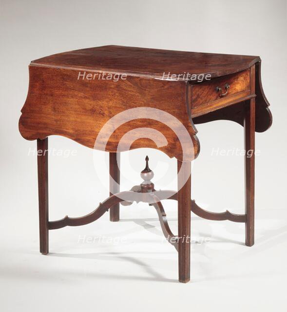 Pembroke Table, c. 1790. Creator: Unknown.