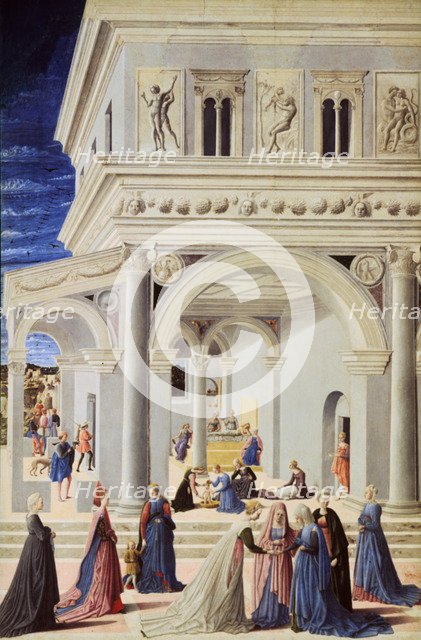 'The Birth of the Virgin', 1467. Artist: Fra Carnevale
