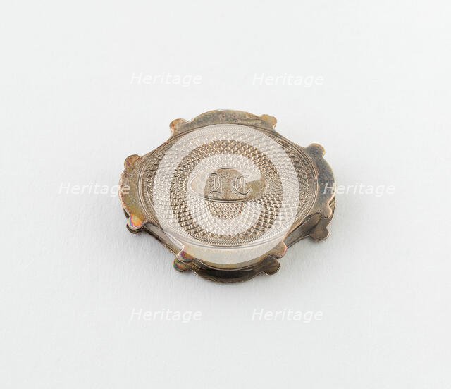 Vinaigrette, Birmingham, c. 1850. Creator: Francis Clark.