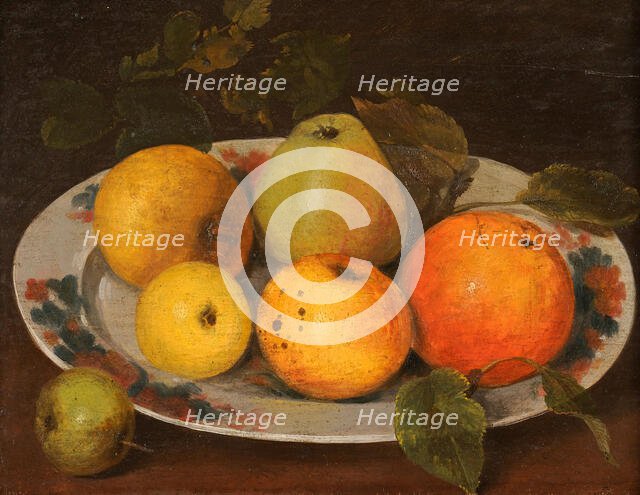 Apples gathered in Dr Jenner's garden. Creator: Stephen Jenner.