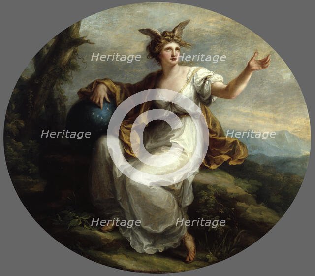 Invention, 1778-80. Creator: Angelica Kauffman.