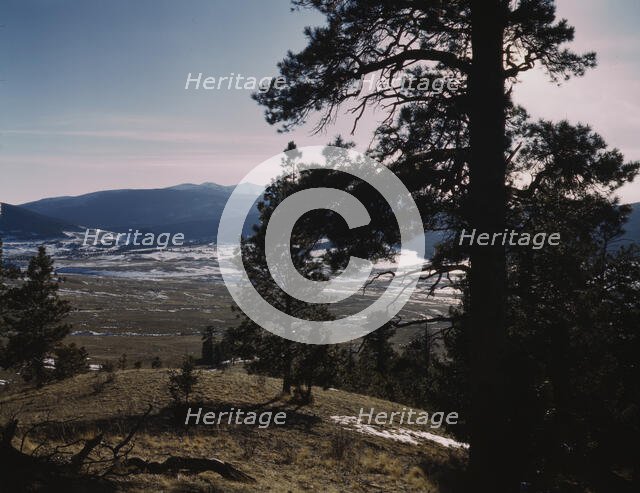 Moreno Valley, Colfax County, New Mexico, 1943. Creator: John Collier.