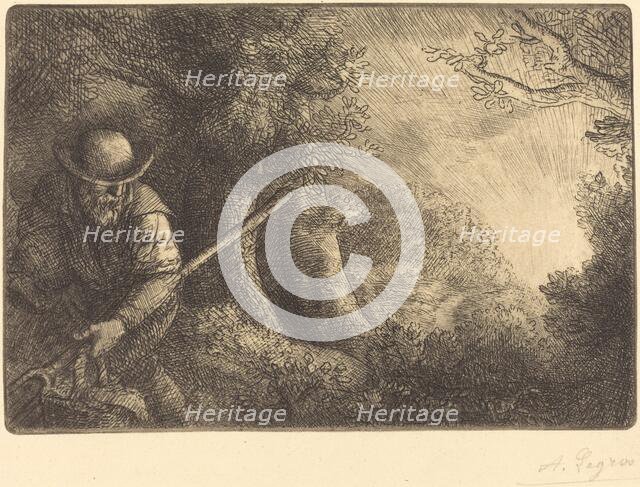 The Gardener (Le jardinier). Creator: Alphonse Legros.