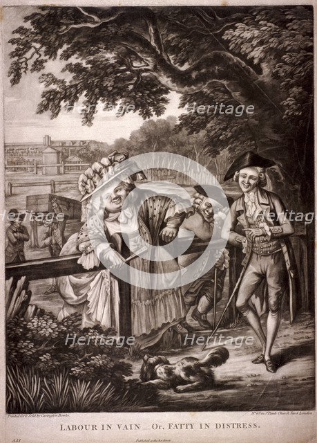 St George's Fields, Southwark, London, c1775. Artist: Anon