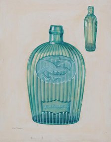 Flask, c. 1936. Creator: Charles Caseau.
