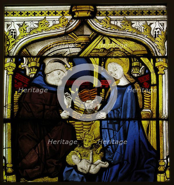 Panel with The Nativity, French, ca. 1440. Creator: Unknown.