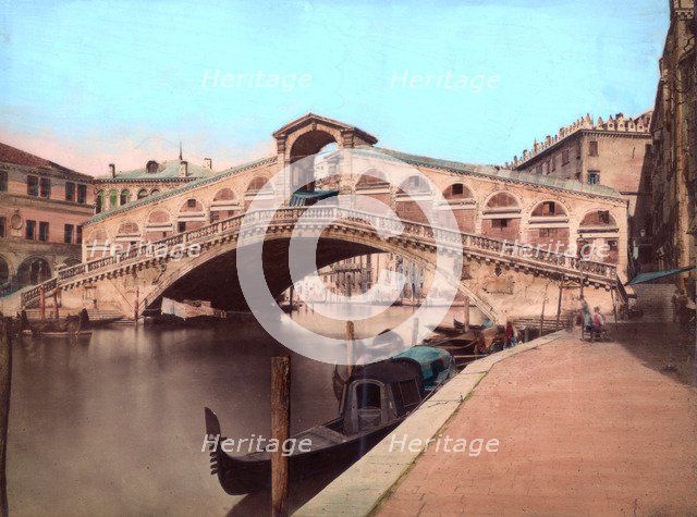 Rialto Bridge, Venice. Artist: Unknown
