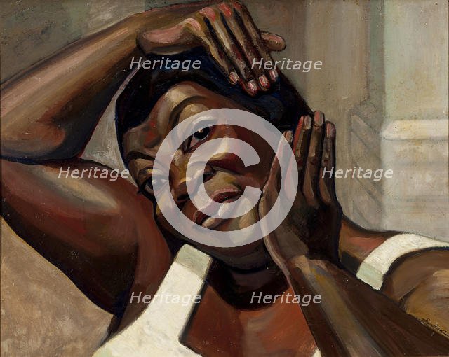 Ruby Elzy in Porgy and Bess, 1935. Artist: Sudeykin, Sergei Yurievich (1882-1946)