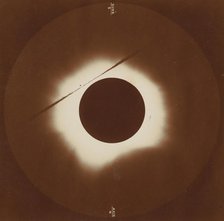 Solar Eclipse from Caroline Island, May 6, 1883. Creators: H. A. Lawrence, C. Ray Woods.