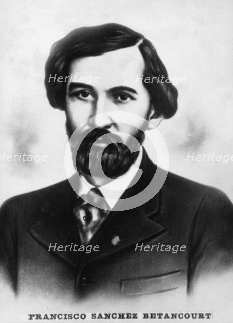 Francisco Sanchez Beetancourt, (1827-1894), 1920s Artist: Unknown