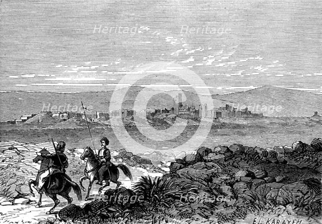 The Giant Cities of Bashan - El Karayeh, 1873.  Creator: Unknown.
