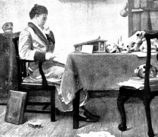 "Of Making Many Books There is No End, and Much Study is a Weariness of the Flesh", 1898. Creator: Unknown.