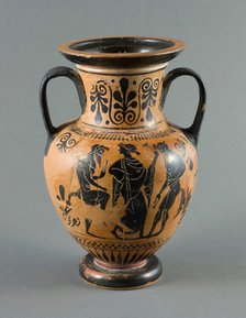 Amphora (Storage Jar), 490-480 BCE. Creator: Michigan Painter.