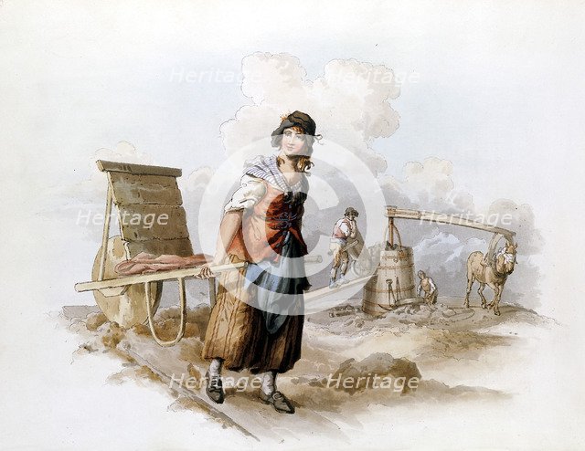 Brickfield, 1808. Artist: William Henry Pyne