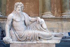 Statue, Court Of The Pigna, Vatican, Rome. Artist: Unknown