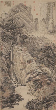 Lofty Mount Lu, 15th century. Creator: Shen Chou (1427-1509).
