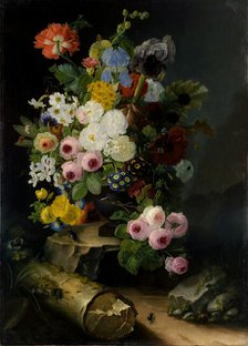 Flowers, c1800. Creator: Jan van Os.