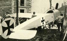 Captured German Fokker plane, First World War, 1915-1916, (c1920). Creator: Unknown.