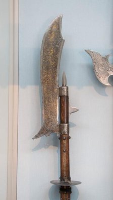 Glaive, probably of August I of Saxony (reigned 1553-86), German, ca. 1560. Creator: Unknown.