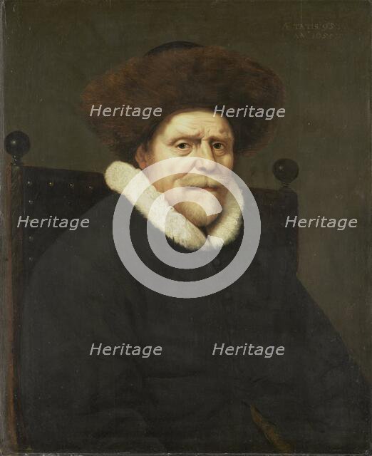 Portrait of a Man, 1655. Creator: Anon.