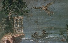 Roman wall-painting of Icarus. Creator: Unknown.
