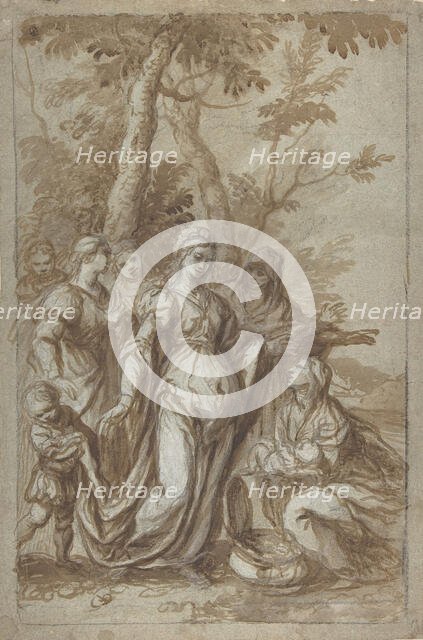 The Finding of Moses, ca. 1671. Creator: Giovanni Stefano Danedi.