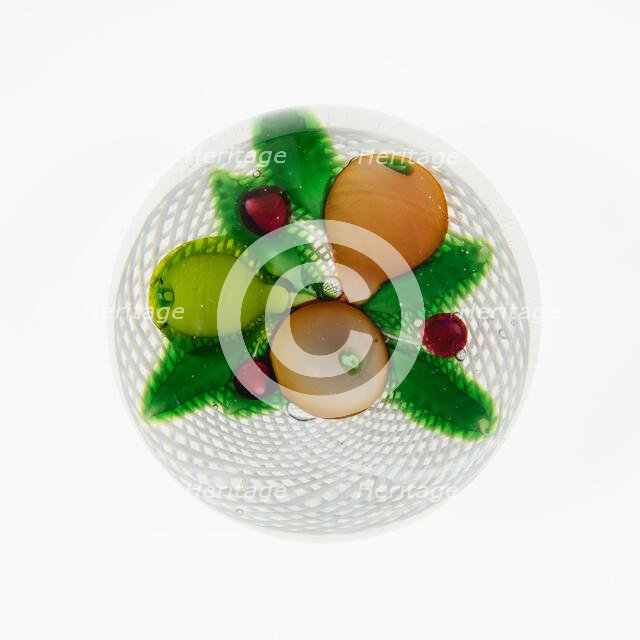 Paperweight, Saint-Louis, 19th century. Creator: Saint-Louis Glassworks.