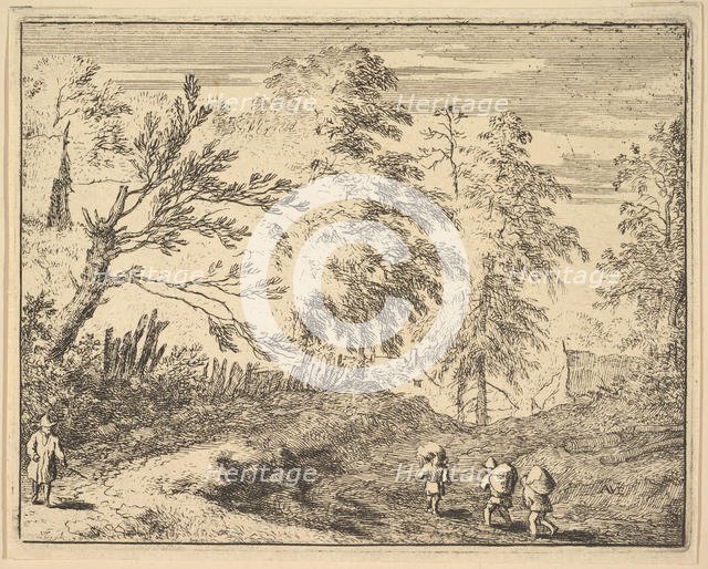 The Three Porters. Creator: Allart van Everdingen.