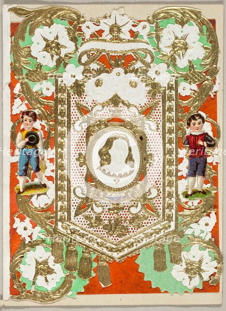 Souvenir (valentine), 1860/69. Creator: Unknown.