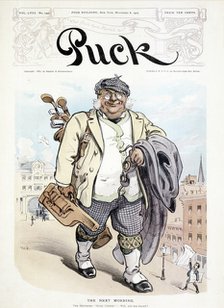 Puck magazine cover, November 1903. Artist: Unknown