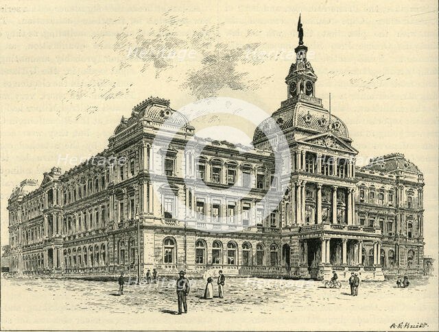 'The Raadzaal, Pretoria', c1900. Creator: A.E. Huitt.