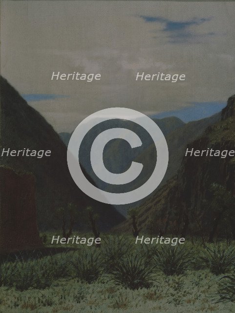 The Barskaun Mountain Pass. Artist: Vereshchagin, Vasili Vasilyevich (1842-1904)