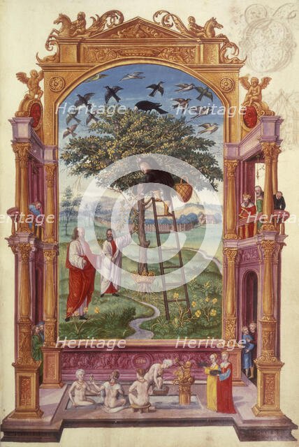 Illustration of the Other Parable, 1582.  Creator: Unknown.