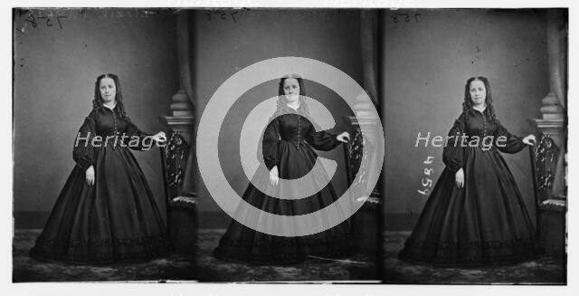 Harris, Lizzie (Actress), ca. 1860-1865. Creator: Unknown.