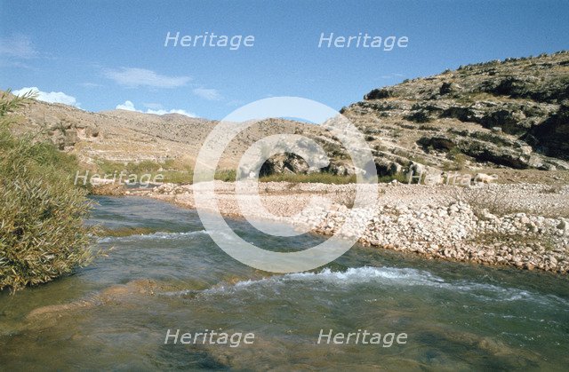 Gorge, Bavian, Iraq, 1977.