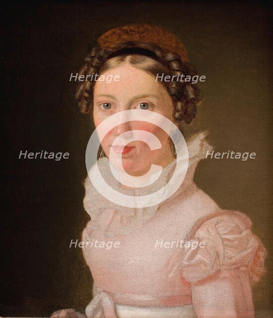 Suzanne Juel. The Artist's Sister-in-Law and later to Become his Third Wife, 1823. Creator: CW Eckersberg.