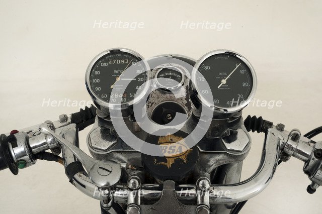 1961 BSA A10 Super Rocket Artist: Unknown.