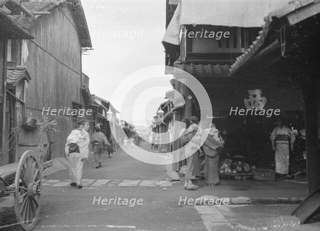Travel views of Japan and Korea, 1908. Creator: Arnold Genthe.